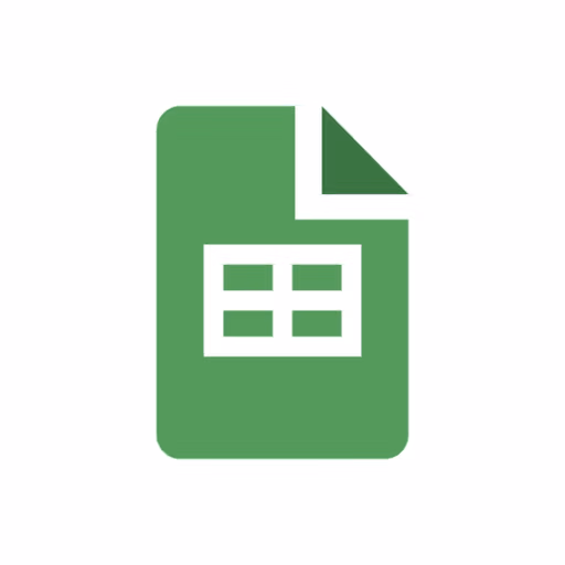 Google Sheets icon