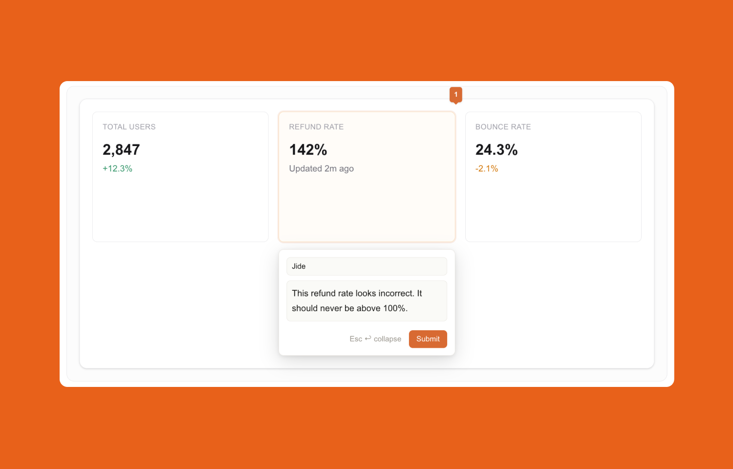 Lay interface showing total users