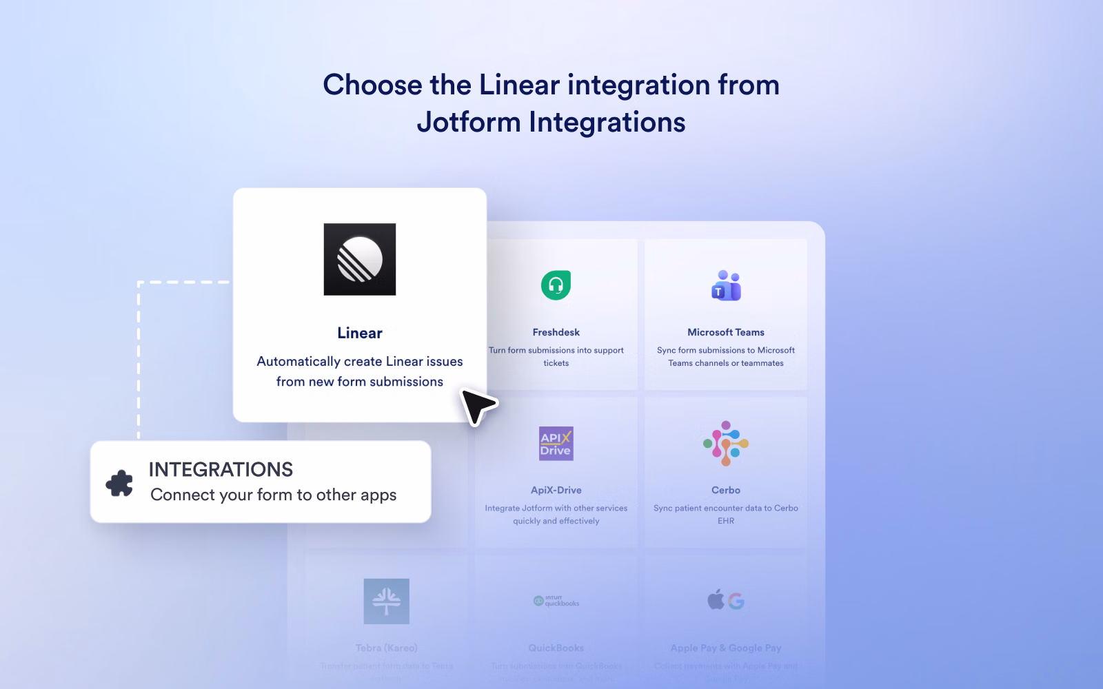 connecting linear integration
