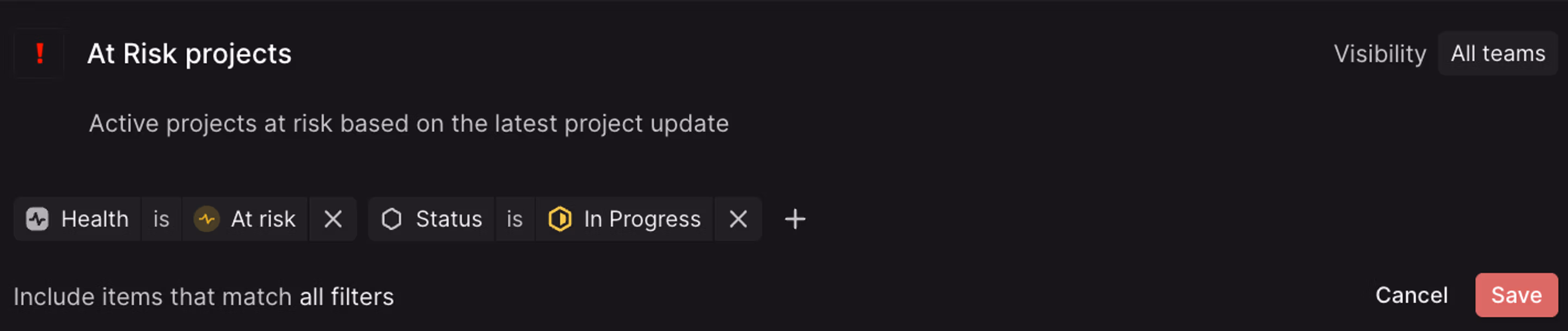 At Risk projects