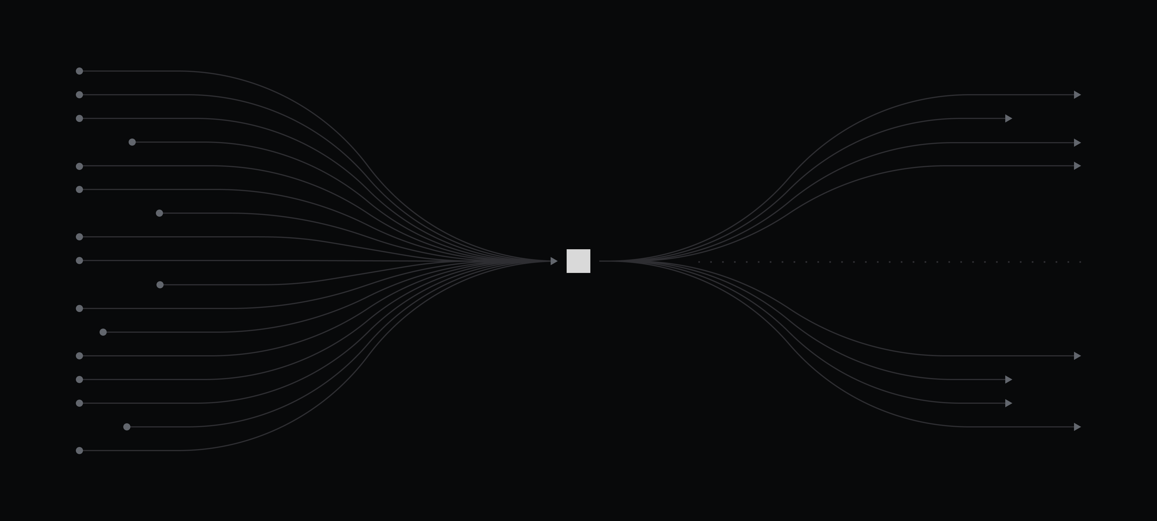 Abstract image showing connected nodes.
