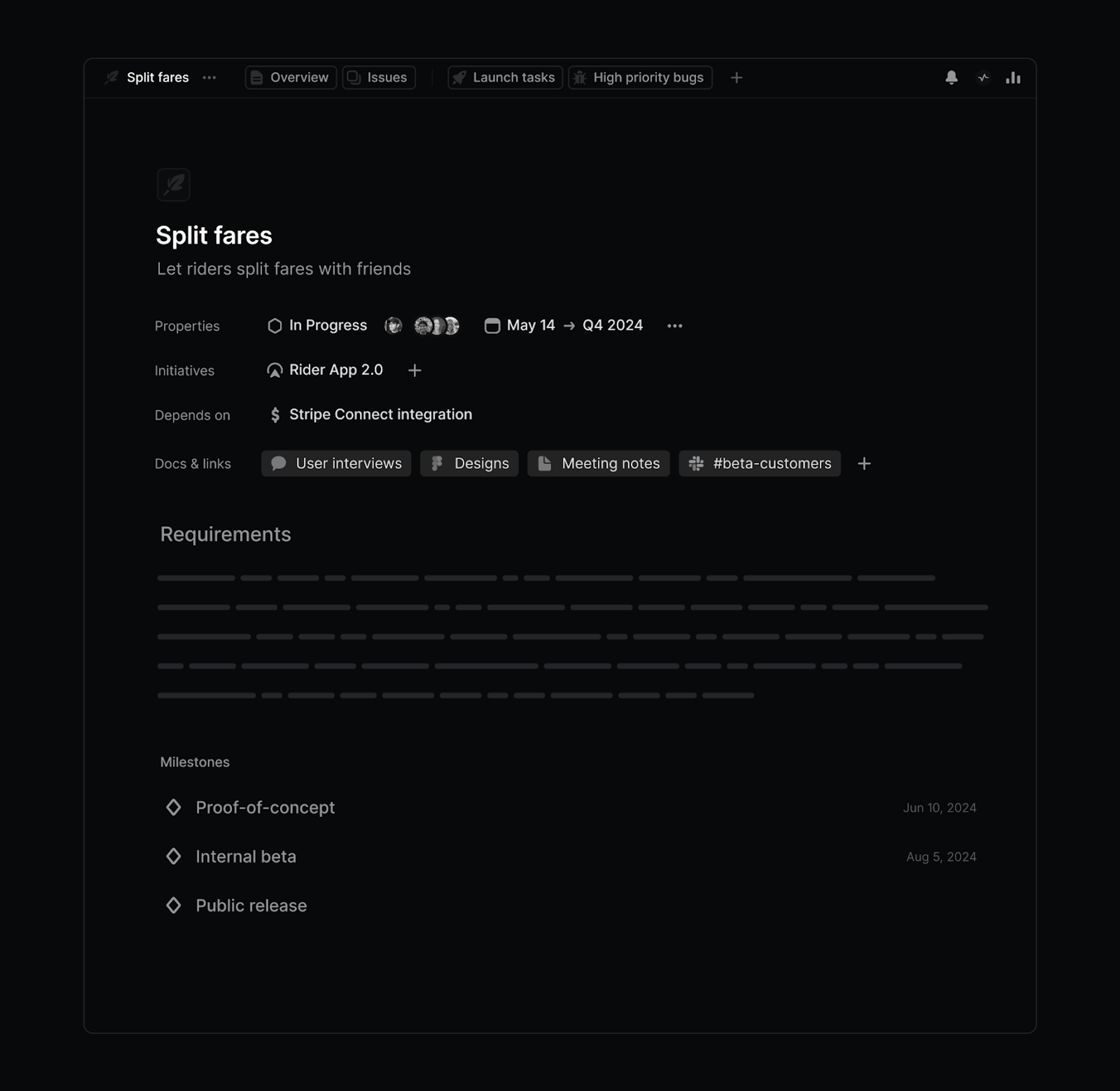Project overview