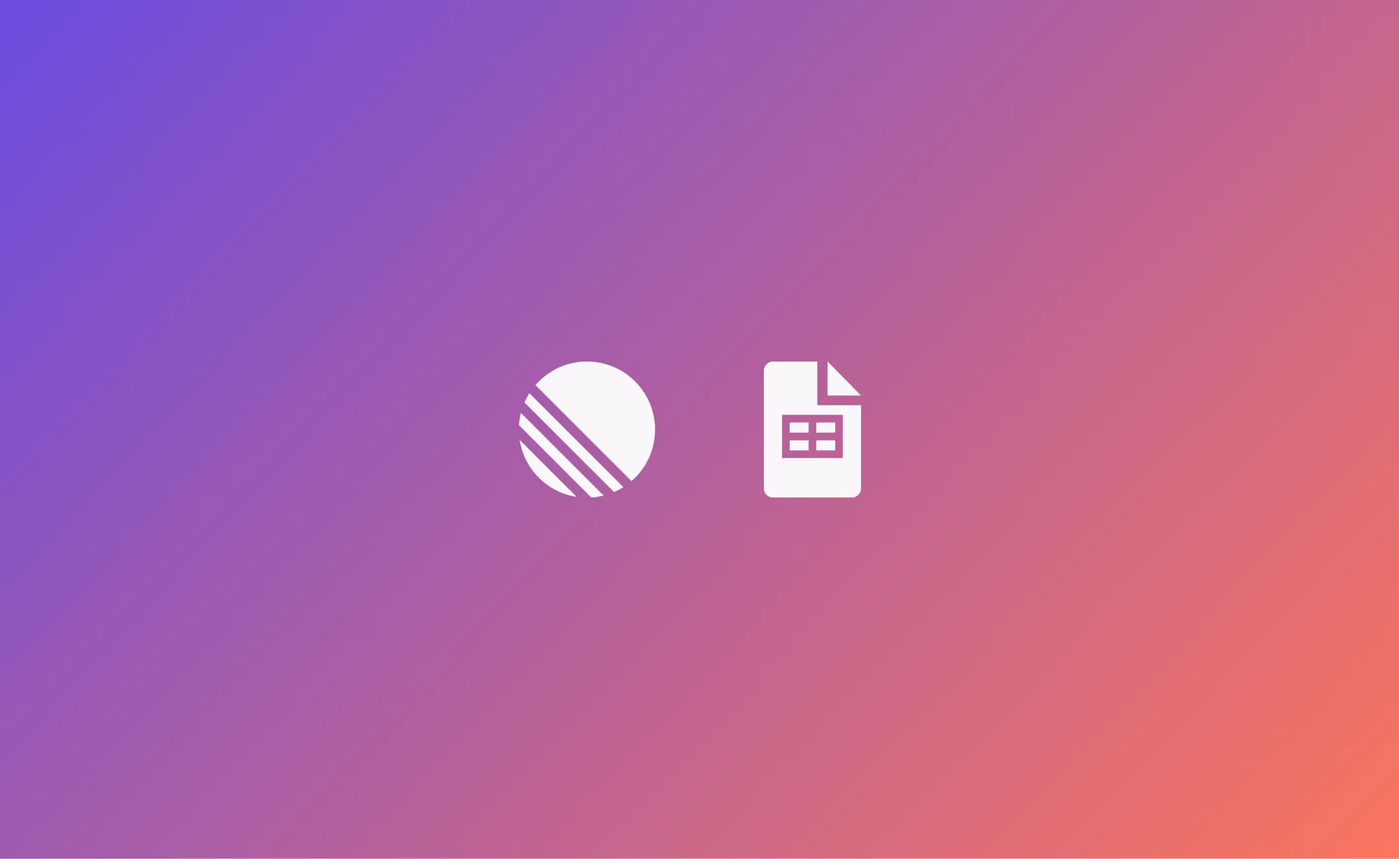 Linear and Google Sheets logos