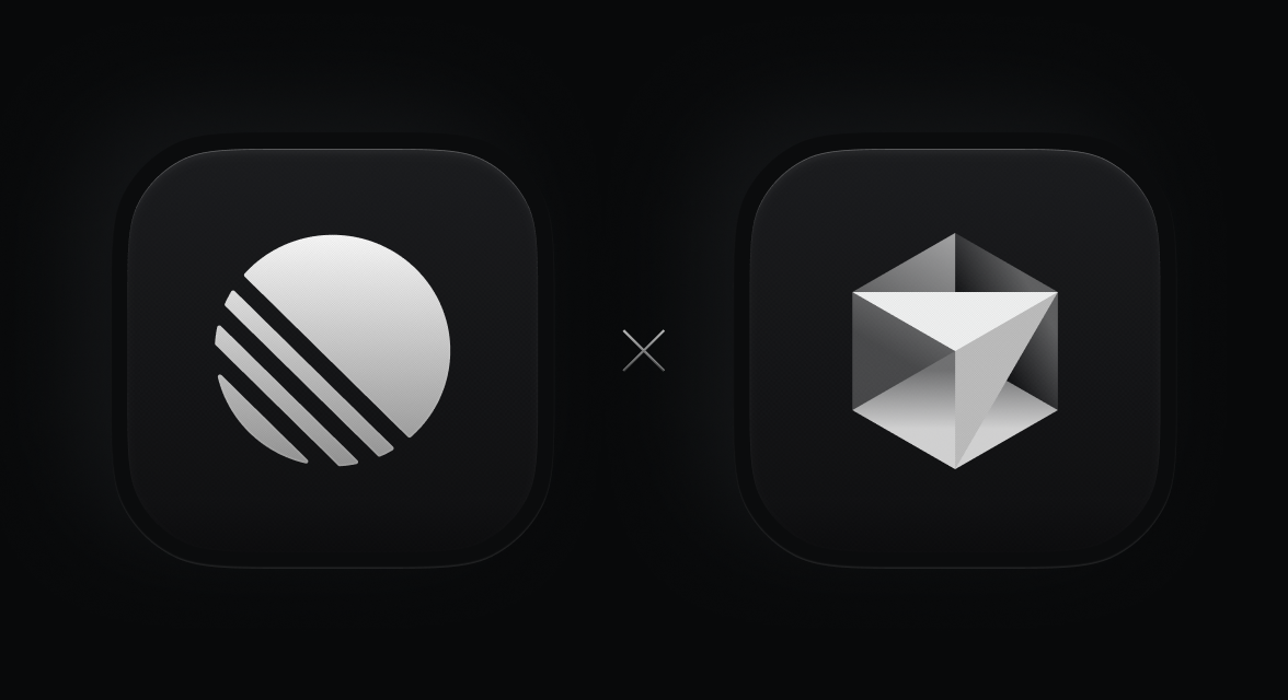 An image showing both the Linear logo and the Cursor logo