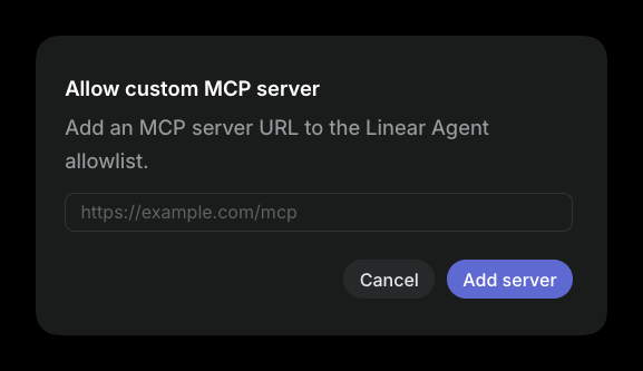 Custom server enablement