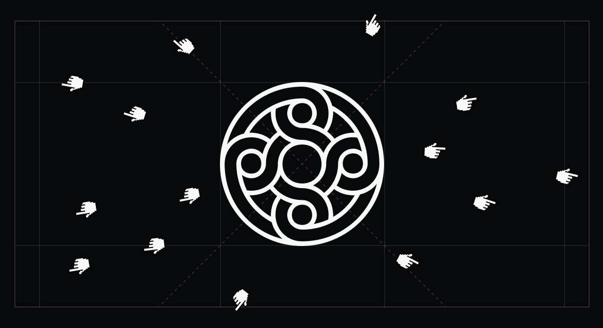 An illustration showing the Mercury logomark