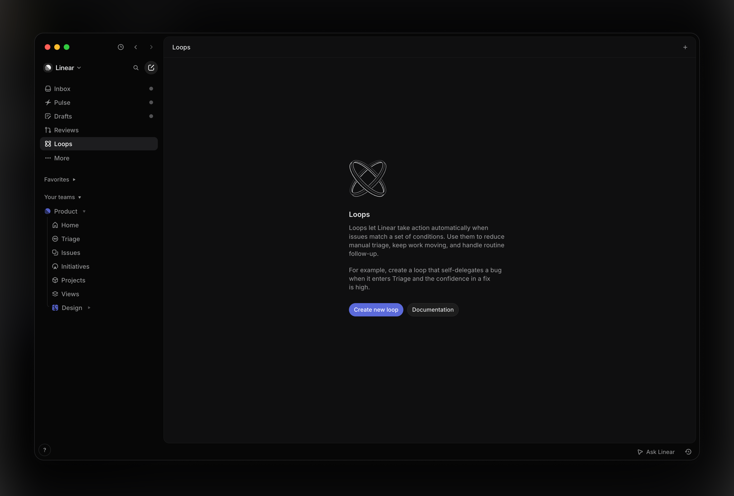 Create a Loop