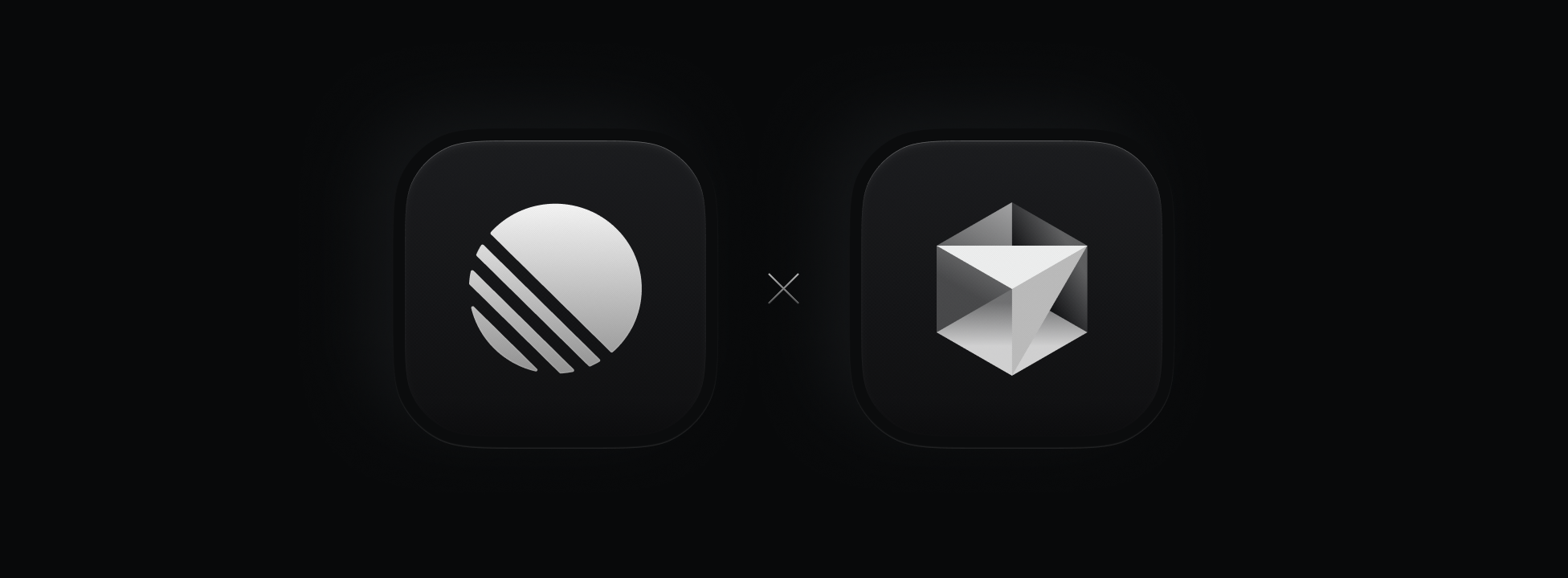 An image showing both the Linear logo and the Cursor logo