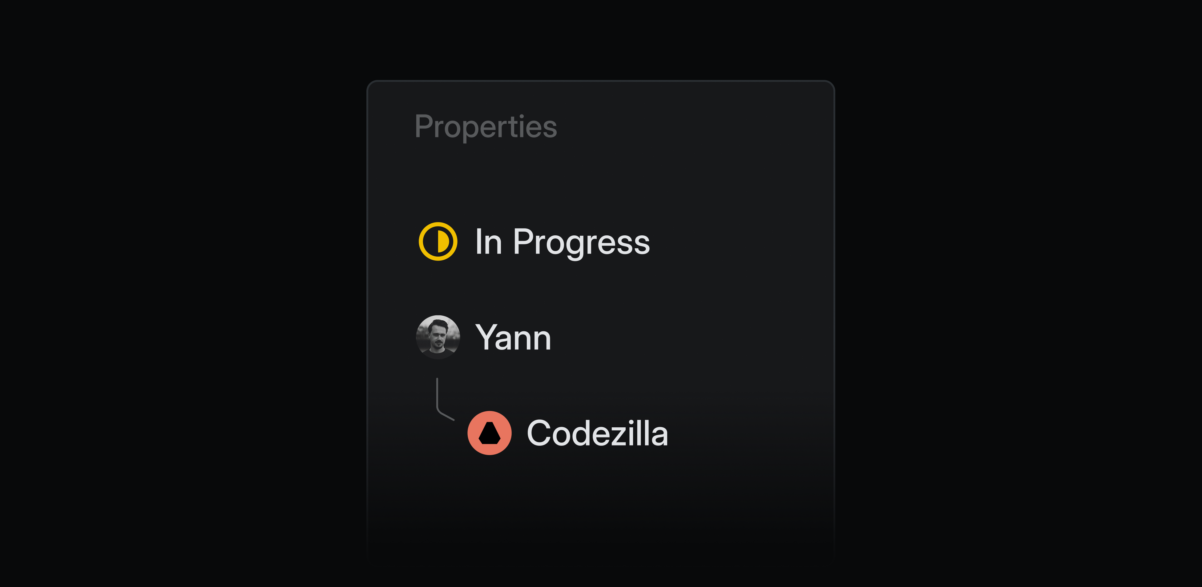 A screenshot of the agent delegation flow in Linear