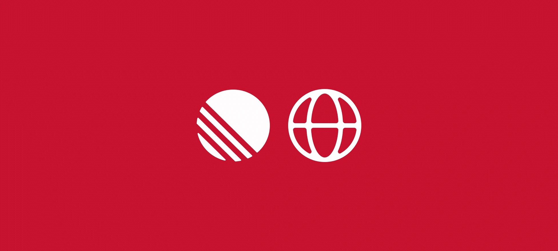 The Linear logo alongside a spinning wireframe globe