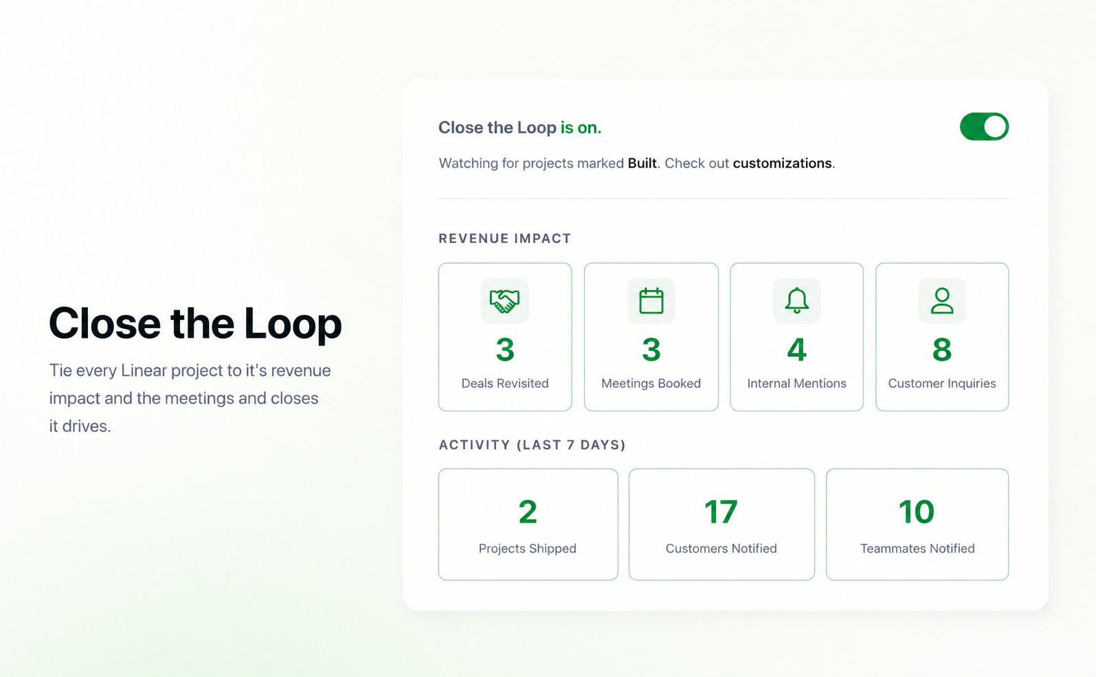 closing the loop with arkweaver