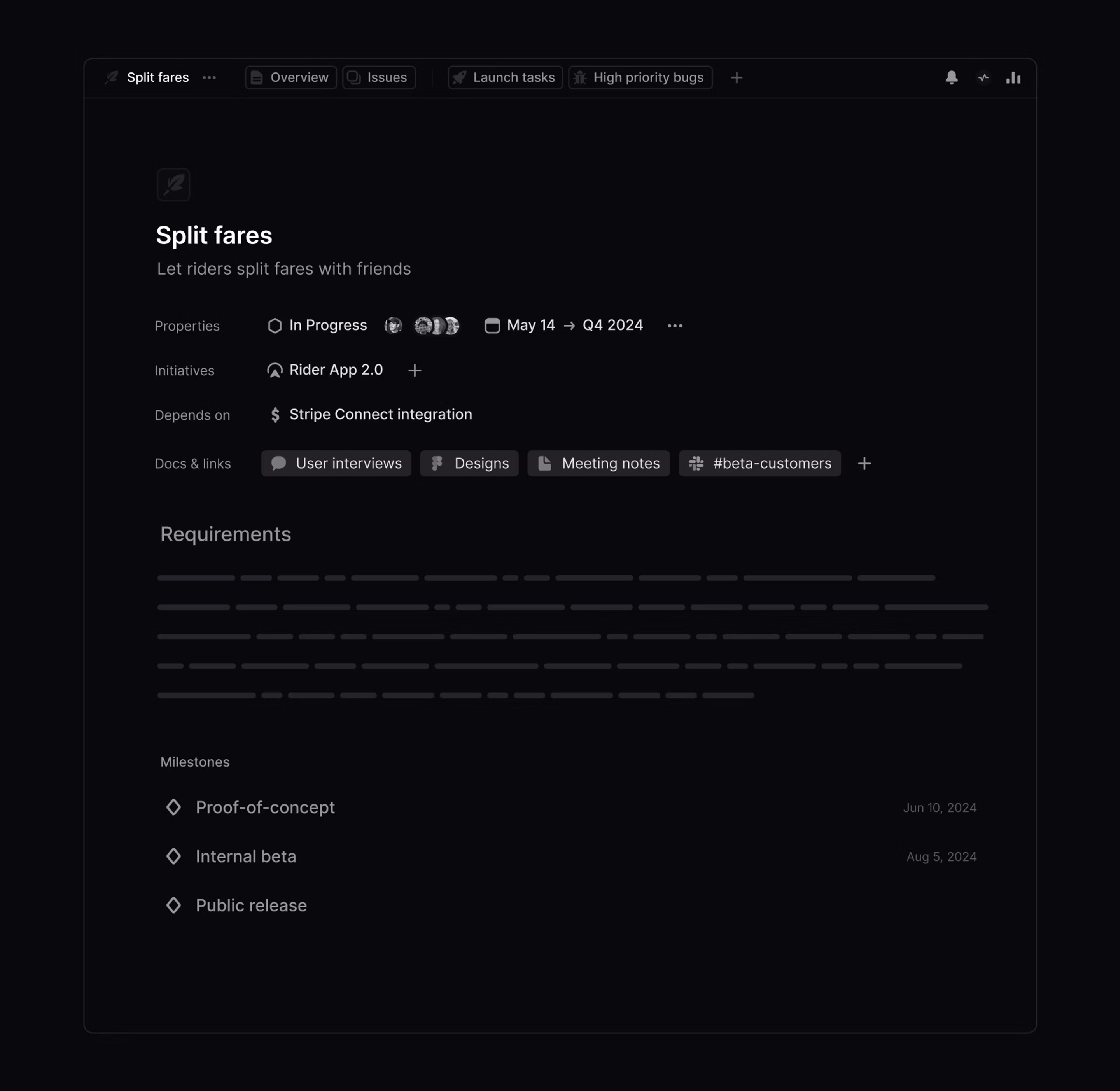 Project overview