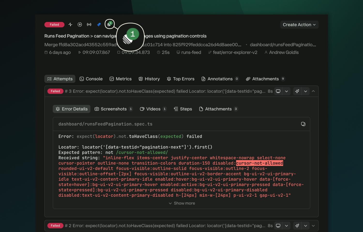 linear issue visibly linked in currents interface
