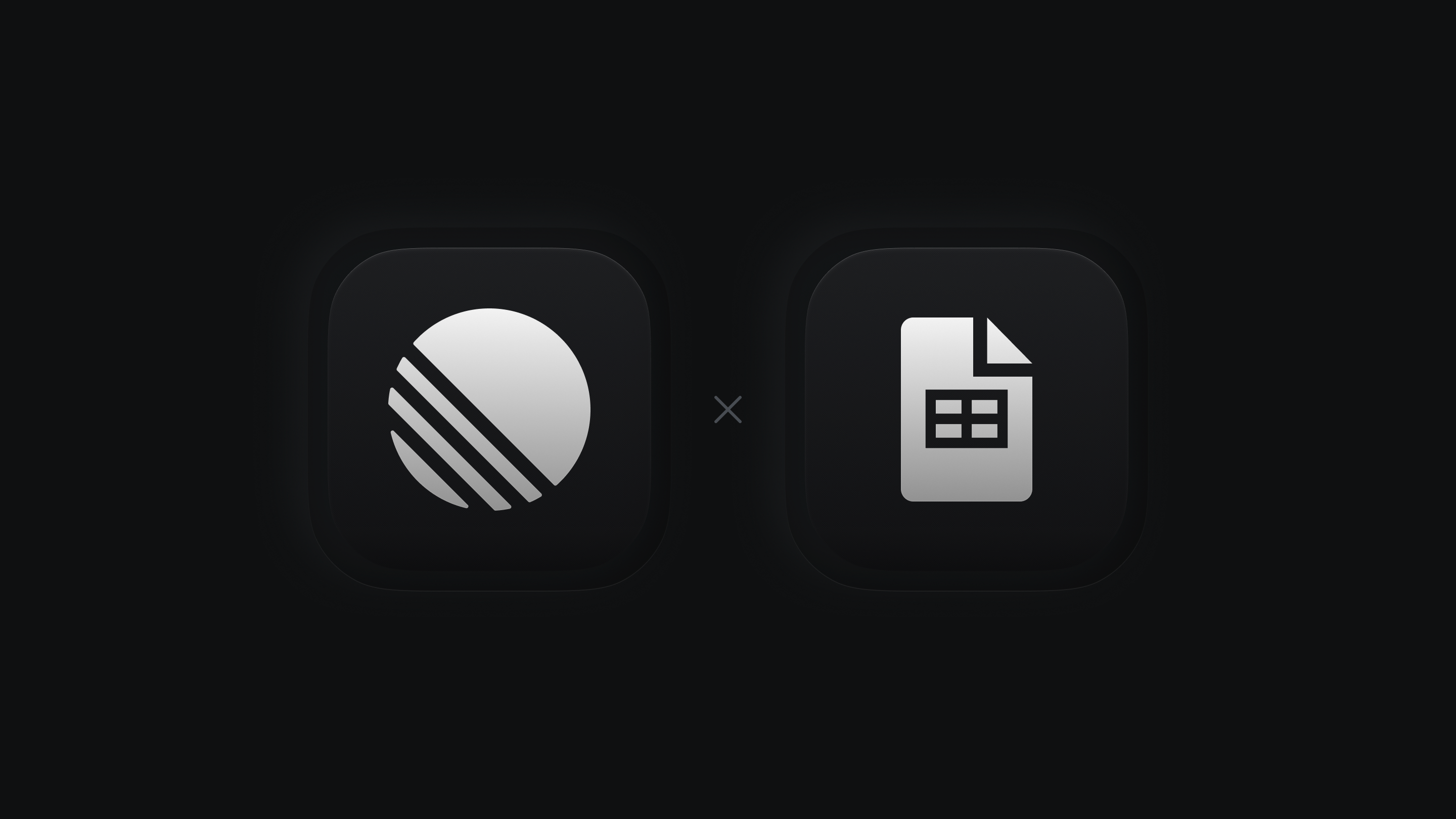 Linear and Google Sheets logos