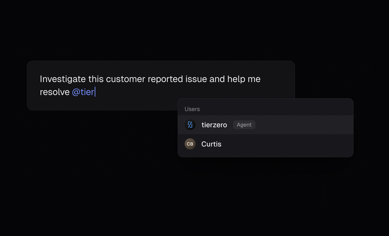 delegating to tierzero